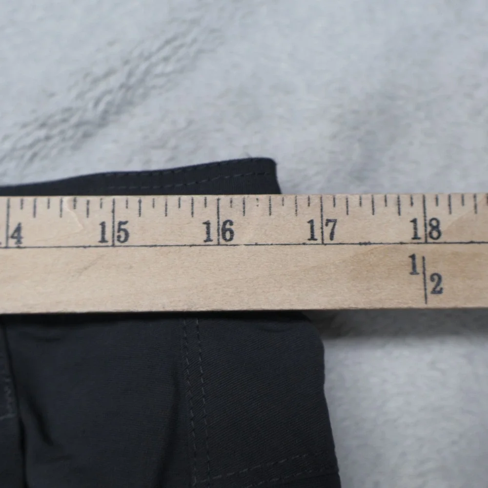 North Face Pants Mens‎ 34 Short Black Straight Lightweight Hiking Outdoor 33x31